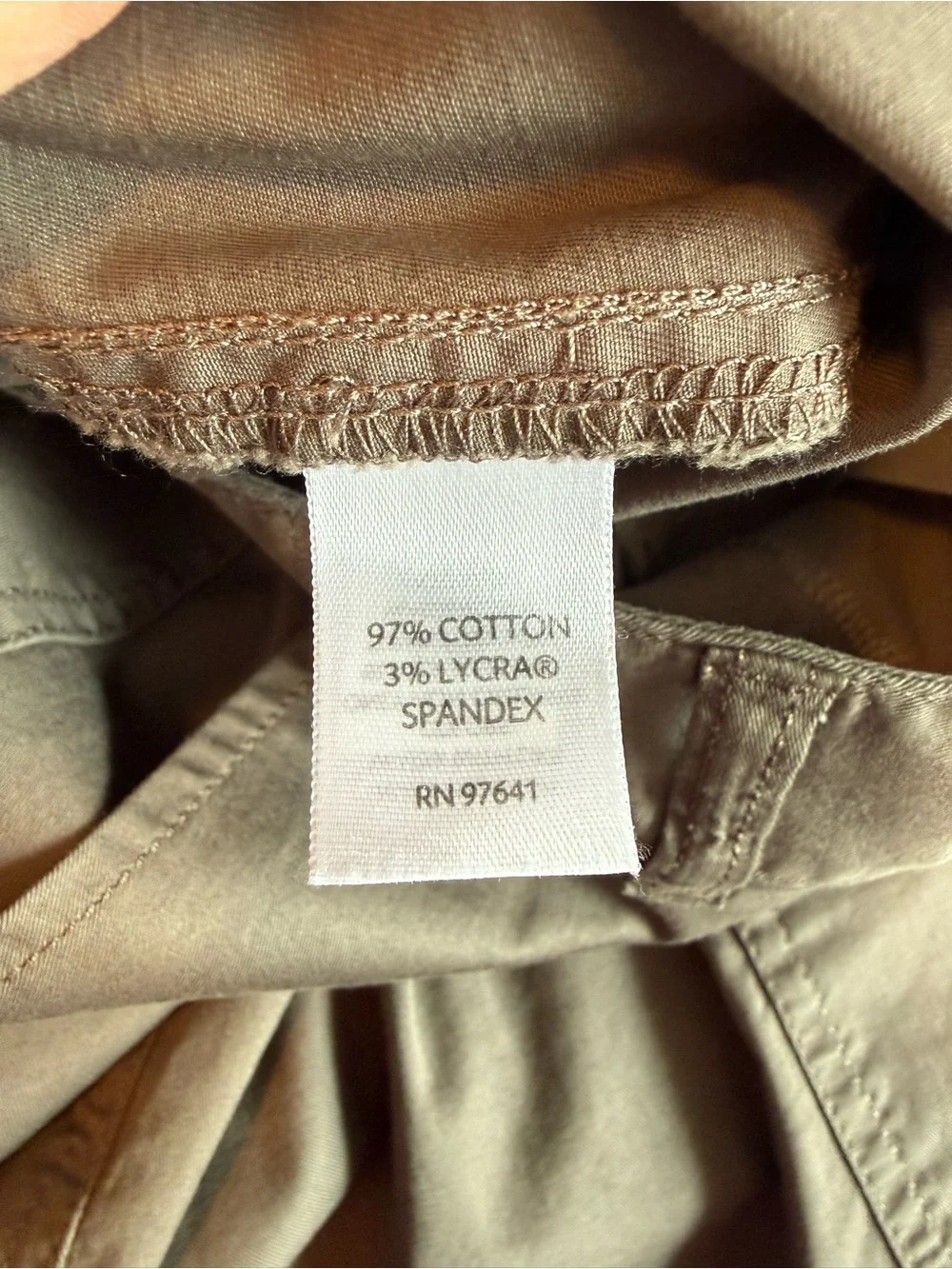 J. Jill Brown Chino Cotton Stretch Utility Cargo Mini Skirt Size 14 NWT